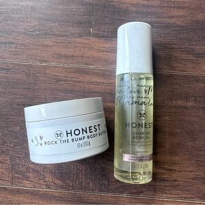 The Honest Company Moma Glow On Body Oil Body Butter Set